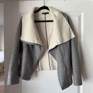 Generation Love Sherpa Lined Asymmetrical Moto Jacket